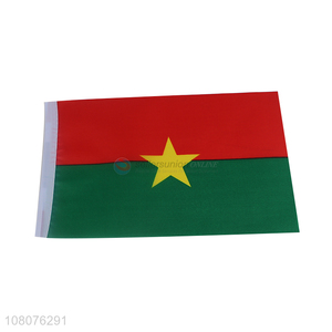 China factory Burkina Faso country flags for restaurant decoration