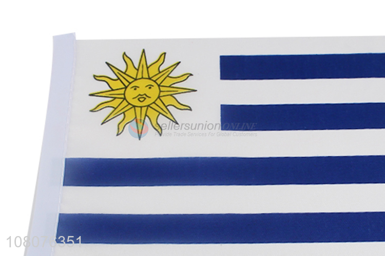 Factory price Uruguay national flags decorative country flags