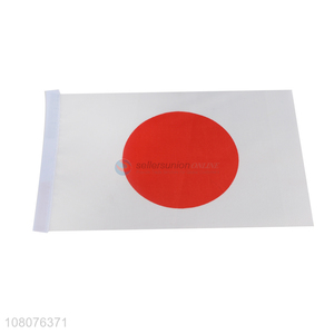 Good quality hand flag polyester Japan national flags