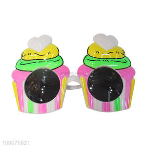 Good quality cartoon cake decoration glasses children glasses