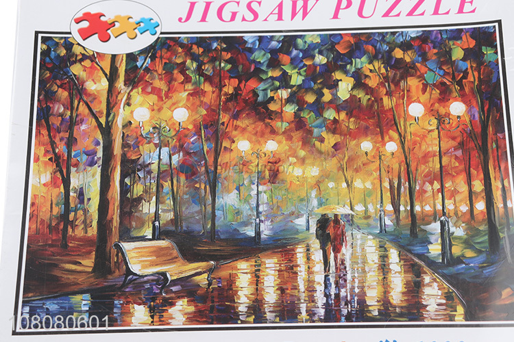 Good price creative educational puzzles children paper puzzles wholesale