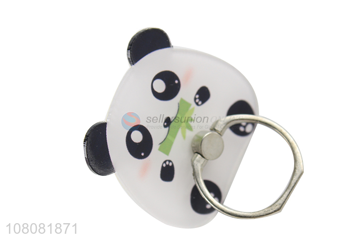 Good price panda shape cute ring stand holder for cellphone