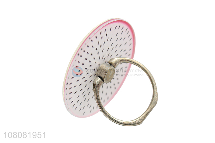 Hot items round durable finger ring stand holder for cellphone