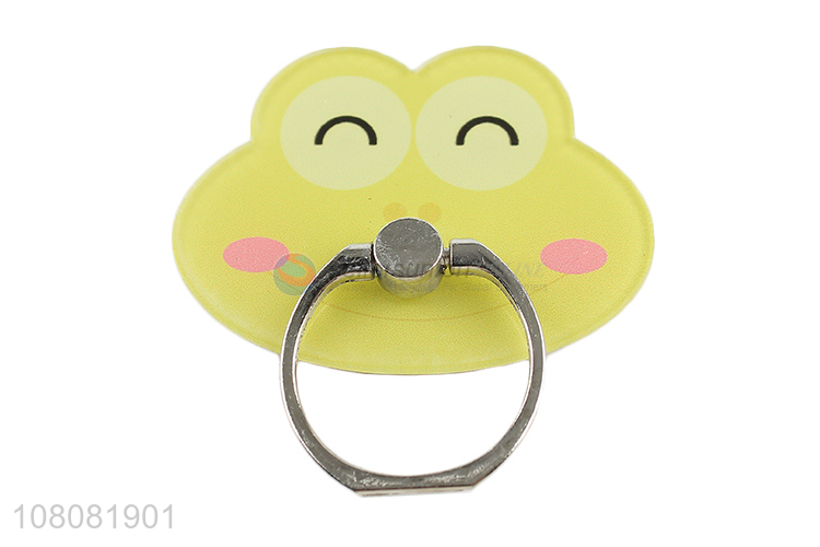 Yiwu wholesale frog shape ring stand holder for mobile phone