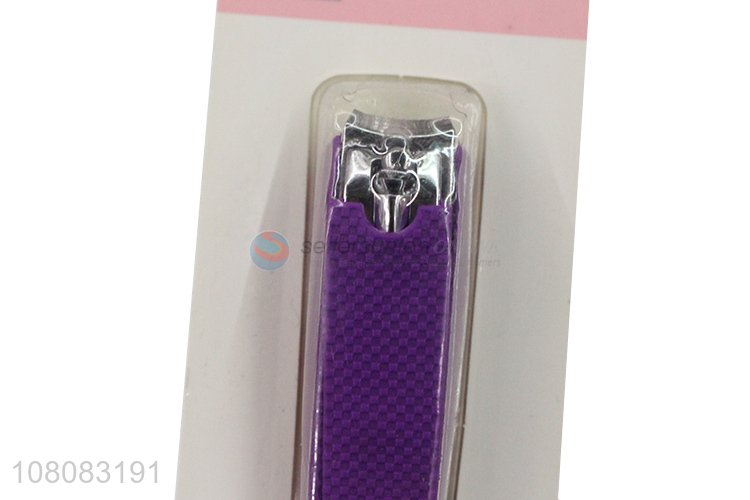 Low price stainless steel portable nail clipper for sale