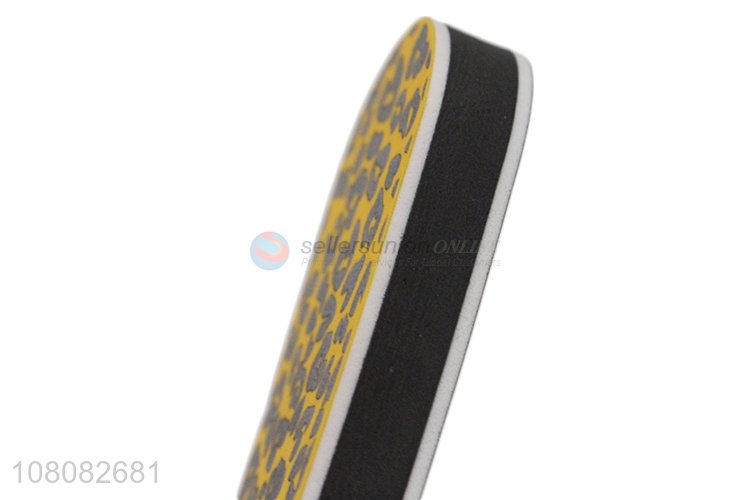 Latest design leopard grain pattern nail beauty tools nail file