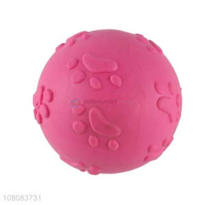 Hot Sale Tpr Dog Squeaky Chew Ball Toy Interactive Pet Toy