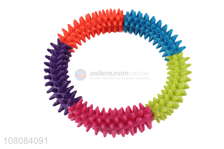 Wholesale Dog Toothbrush Ring Dog Teeth Cleaning Chewing Molar Toys