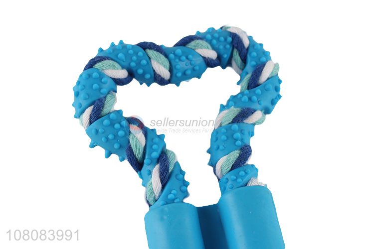 New Products Cotton Rope Tpr Dog Chew Toy Interactive Pet Toy