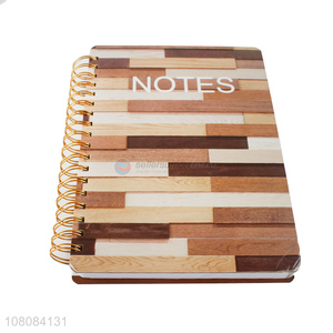 Wholesale Fashion Stationery Wood Grain Coil Book