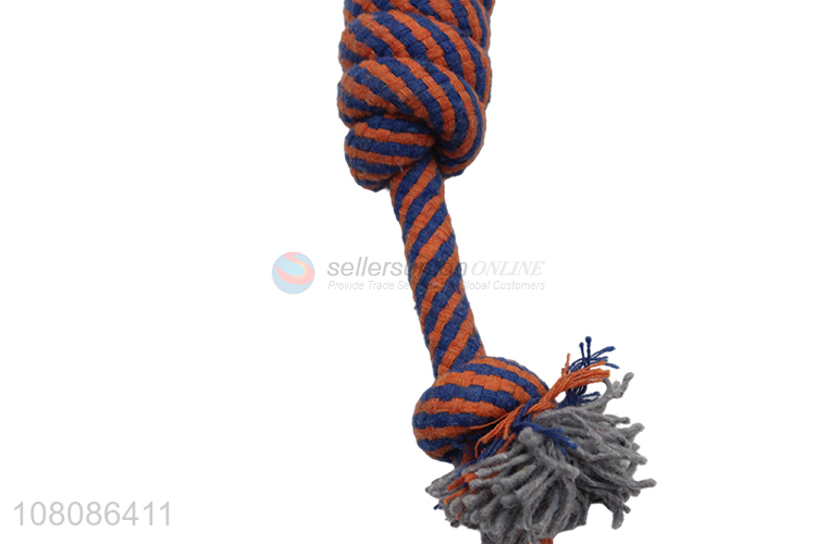 Factory wholesale pets training cotton rope toys