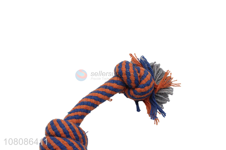 Factory wholesale pets training cotton rope toys