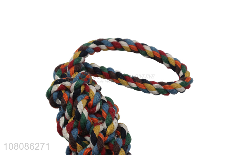 Hot selling durable pets chew toys cotton rope toys