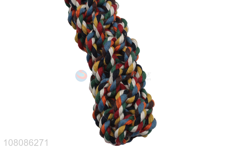 Hot selling durable pets chew toys cotton rope toys