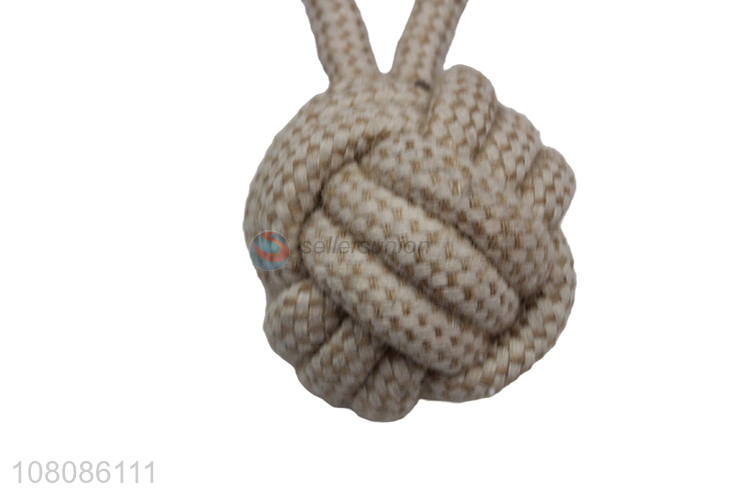 Yiwu wholesale durable cotton rope pets chew toys dog toys