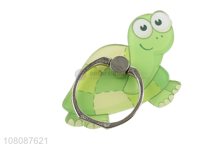 New product acrylic turtle ring grips holder for smart phone