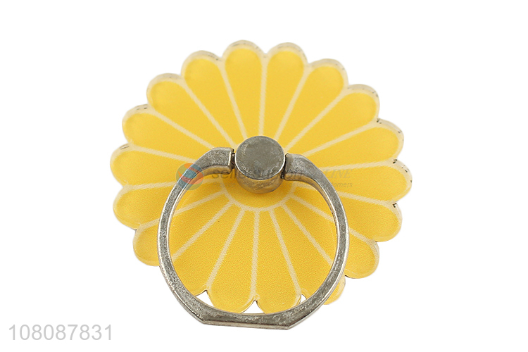 Best selling flower mobile phone finger ring kickstand