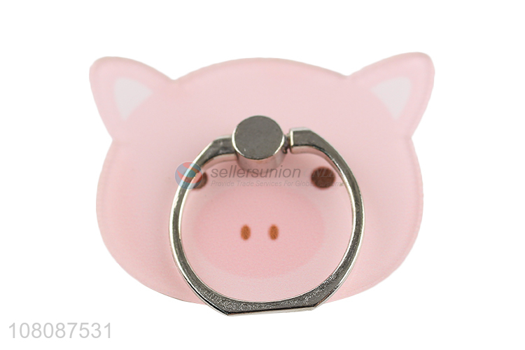 China products pig phone holder iphone ring holder grips