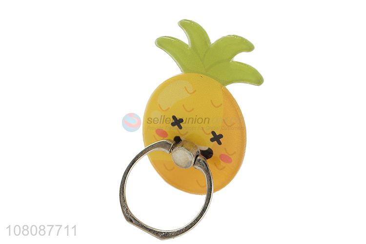 China products pineapple rotary mobile phone finger kickstand