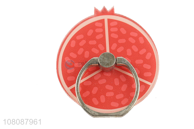 Top product pomegranate acrylic cell phone ring holder