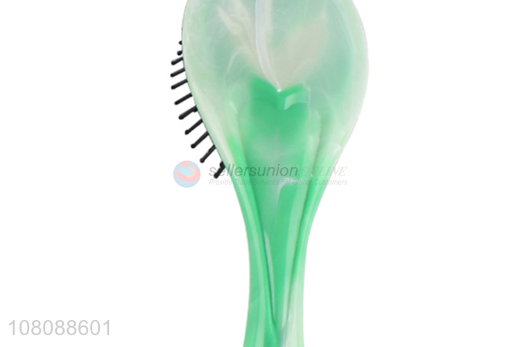 Delicate design multicolor anti-static hair comb