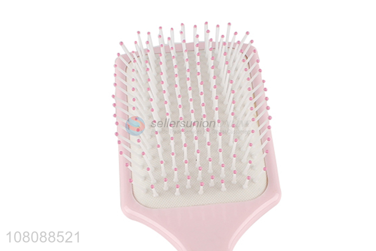 Factory direct sale pink airbag comb women thick hair comb