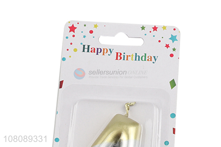 Yiwu direct sale birthday number candle cake decoration