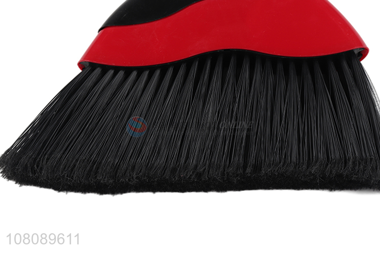 New arrival red plastic broom head for household