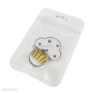 Factory Price Cartoon Acrylic Finger Ring Stand for CellPhone