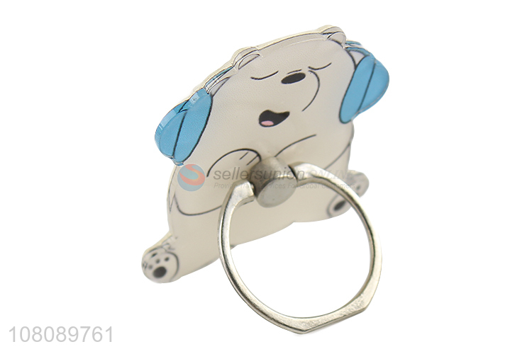 China factory bear phone holder iphone ring holder grips