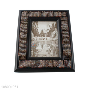 Recent design American style retro wooden picture frame ornament