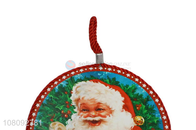 Good quality Christmas ceramic coffee coaster cup mat cork coaster