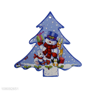 High quality creative ceramic Christmas coaster porcelain placemat