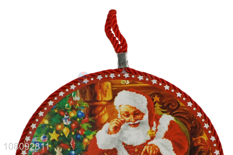 China supplier water-absorbent Christmas ceramic coaster pot holder