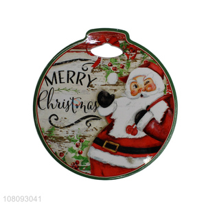 New product heat resistant Christmas ceramic drinks coasters wholesale