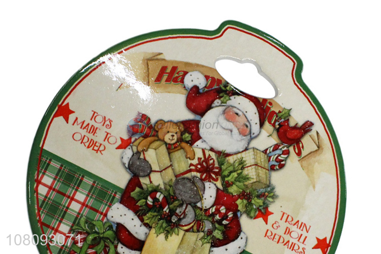 Best selling ceramic Christmas coffee coasters ceramic dining mats