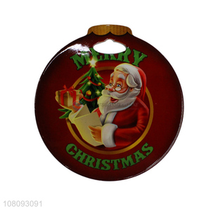 High quality ceramic Christmas cup coaster ceramic Christmas tablemat