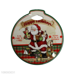 China supplier Christmas ceramic coaster drinks coaster heat pads