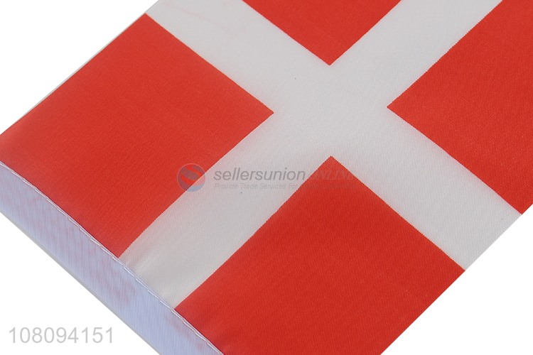 China Wholesale Denmark National Flag Festive Football Banner