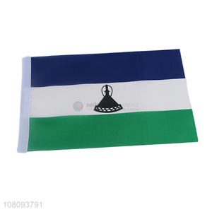 Wholesale price durable Lesotho polyester country flag