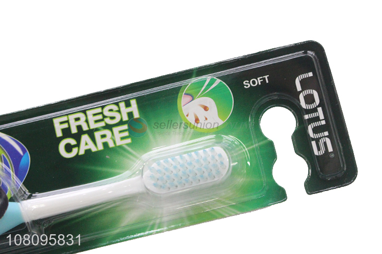 Wholesale from china soft fresh care toothbrush for adult