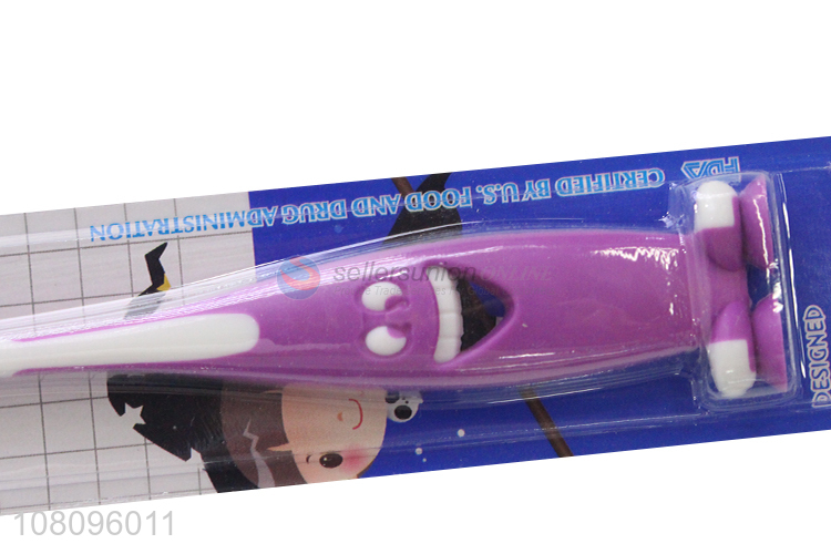 Good selling creative soft tooth care kids toothbrush