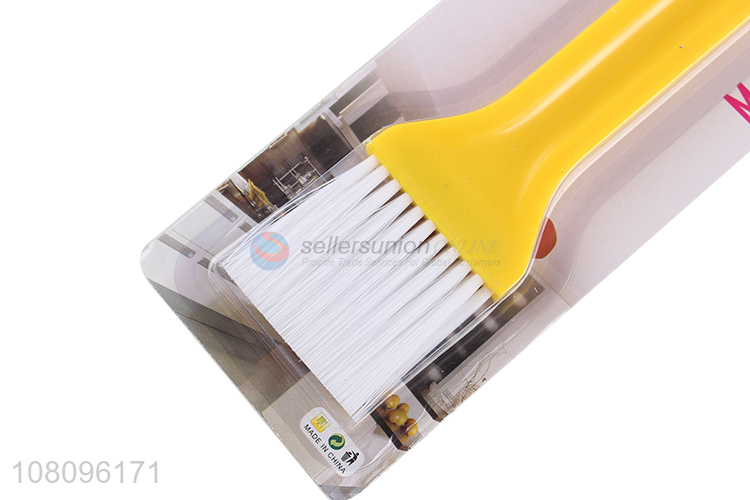 Factory price plastic handle oil brush kitchen cooking brush