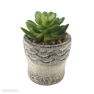 High Quality Artificial Succulents Simulation Potted Plant