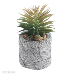 Good Sale Simulation Flower Pot Fashion Decorative Artificial Bonsai