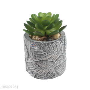 Top Quality Lifelike Artificial Succulents Simulation Potted Plant