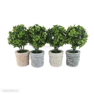 New Design Home Decorative Simulation Bonsai Tree Artificial Potted Plant