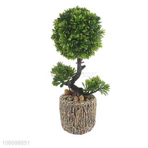 Fashion Style Simulation Potted Plant Decorative Artificial Bonsai