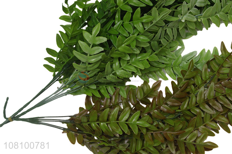 China factory decorative green fake rattan plants for home