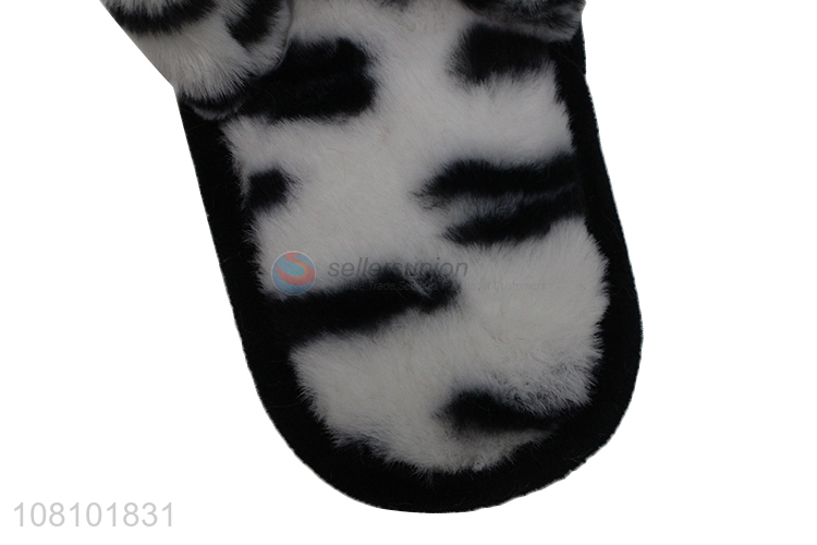 China factory multicolor soft winter warm women slippers